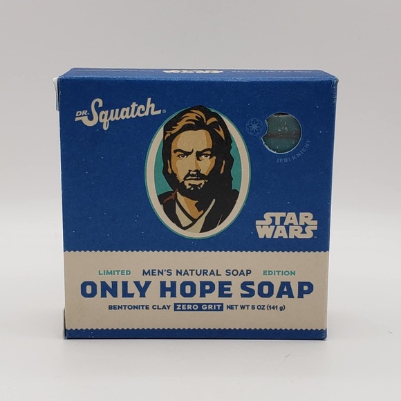 Dr. Squatch Disney Star Wars Only Hope Soap Ltd Ed All Natural Bar 5oz - 2 Pk - Picture 3 of 8